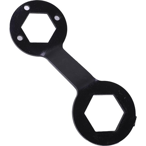 Clé pour machine à laver 5mm dépaisseur Acier allié au chrome vanadium Haute résistance Clé de démontage pour machine à laver Noir