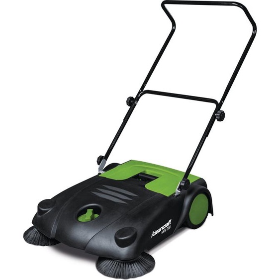 Cleancraft Balayeuse manuelle HKM 700 avec 2 balais latéraux 700mm 2800 m²/h