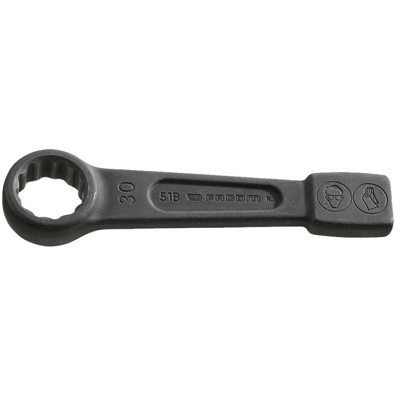 Clés polygonales à frapper métriques 60 mm FACOM 51B.60