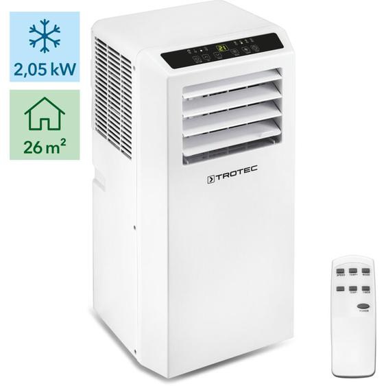 Climatiseur mobile réversible pac 2010 sh 2,0 kW 7000 BTU/h Climatiseur 4 en 1 : Climatisation, Chauffage, Ventilation, Déshumidification 26m2