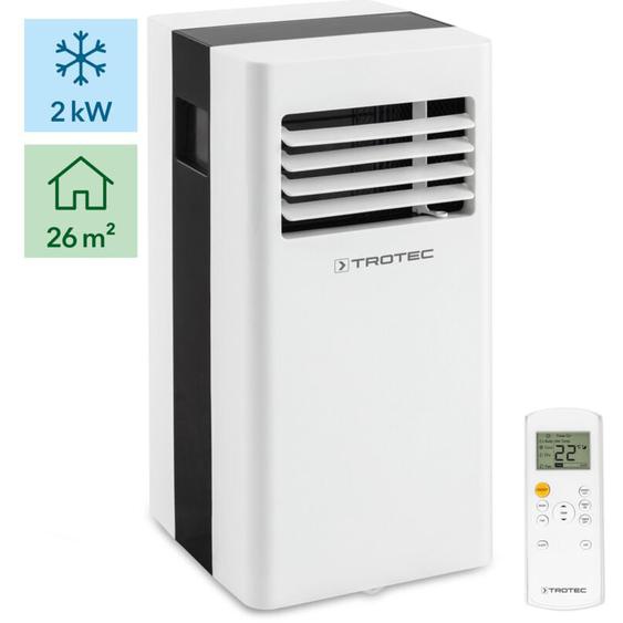 Climatiseur mobile monobloc Trotec pac 2100 x - Cat a, 26m2, Ecran led, Filtre à air - 7000 BTU/h - 2000W