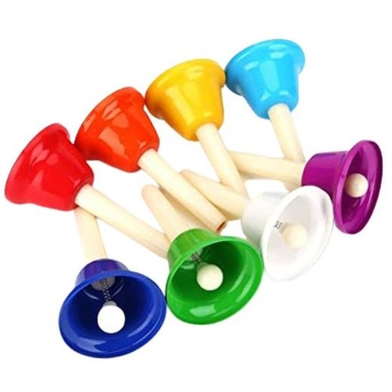 Cloches Musicales - Jouet Éducatif Pour Enfants Multicolore