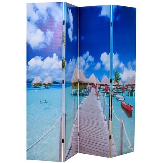 Cloison de séparation pliable 160 x 170 cm Plage