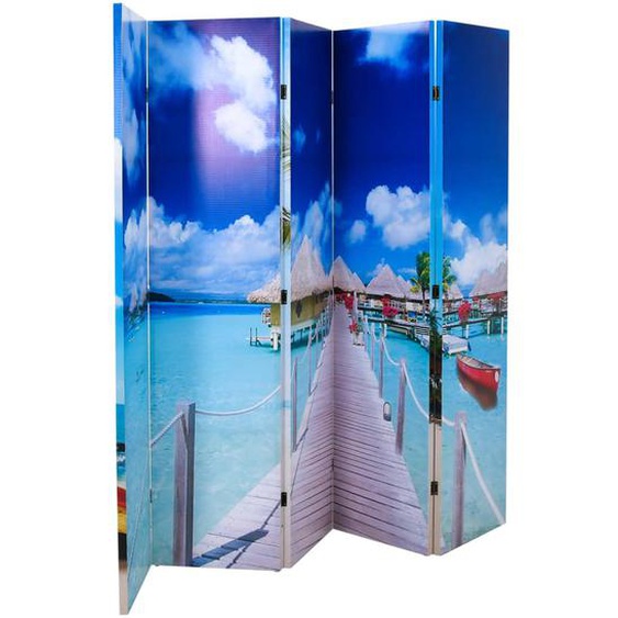 Cloison de séparation pliable 200 x 170 cm Plage