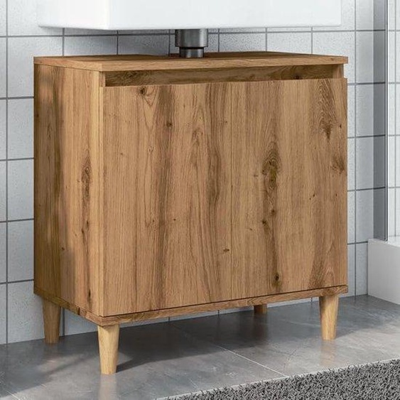 Cloison de séparation pour salle de bains et WC, modèle sur pied, 33 x 58 x 60 cm
