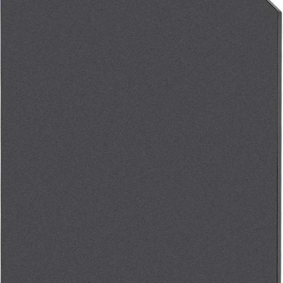 Cloison durinoir / Cloison de toilettes - Montage mural - 40 × 90 cm - Coins arrondis - Stratifié compact HPL - Acier inoxydable 304 - Pour les toilettes publiques
