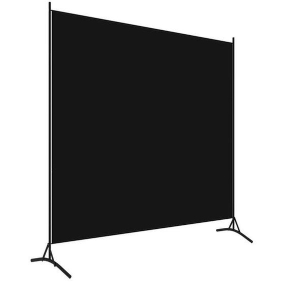 Cloison/Séparation de pièce, VIDAXL, Paravent noir 175x180 cm tissu C29