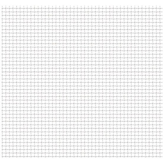 Clôture de jardin sertie Acier inoxydable 100x85 cm 11x11x2 mm