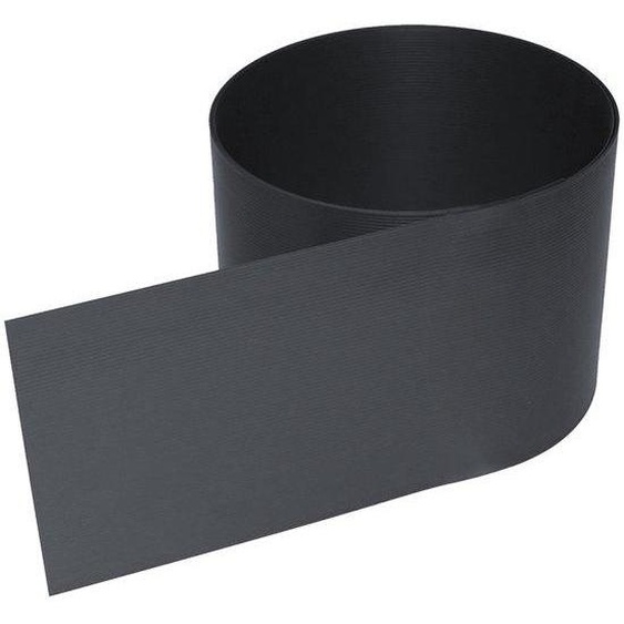 Clôture en PVC tressé gris foncé, 2,5 mètres, 40 pièces, imperméable, résistant aux UV