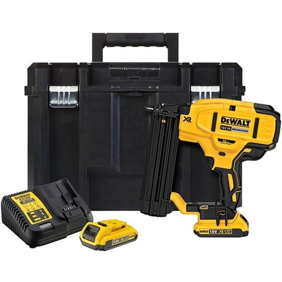 Dewalt - Cloueur de finition 18V 2 batteries 18V 2.0Ah + chargeur + coffret - DCN680D2