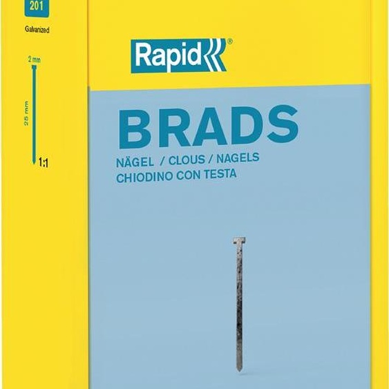 clous 8 30mm 4200pcs/boîte INOX pour agrafeuse RAPID / agrafes