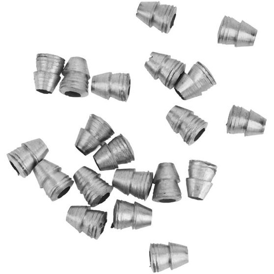 Clous en acier à tête ronde, avec manche, lot de 20, 10 mm