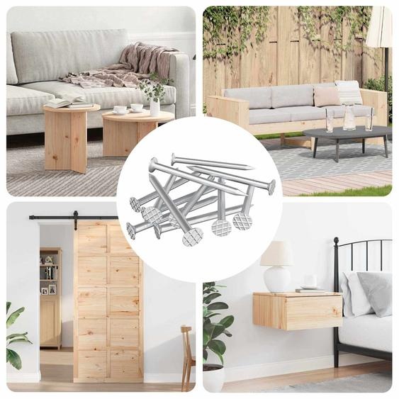 Clous pour Bois 100000 pcs Argenté Métал