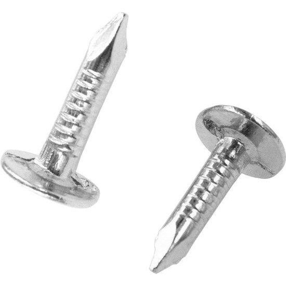 Clous pour carton bitumé en acier, 15 mm, 150 pièces, tête fraisée