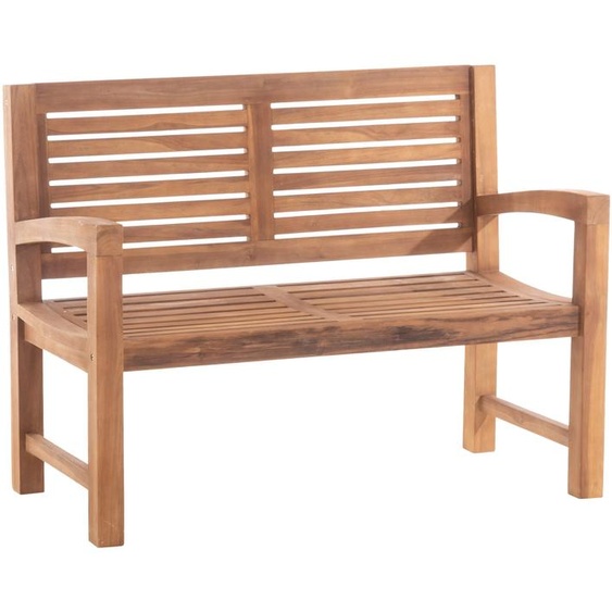 Banc en teck CLP Halden, disponible en plusieurs tailles. Couleur : teck ; taille : 120 cm