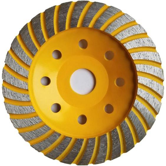 Coavas - Meule à béton 125 x 22,2 mm Meule pour façonner le béton, le granit, la pierre et la maçonnerie