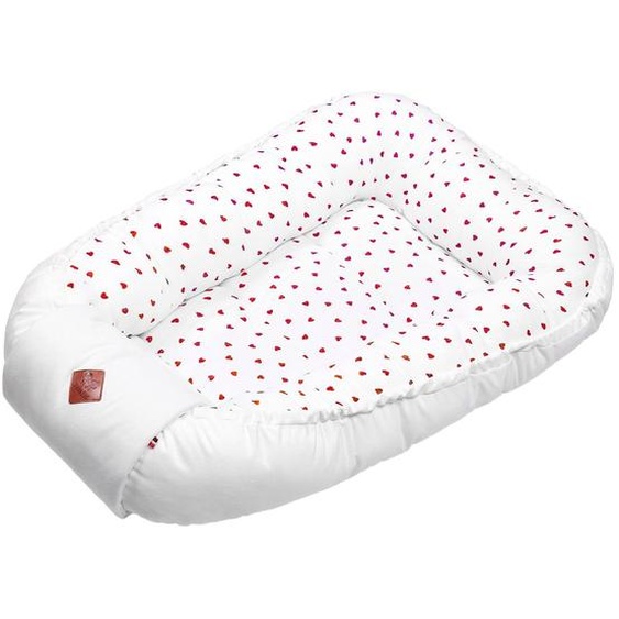 Cocon Réducteur De Lit Matelassé Et Réversible Lovio Rouge