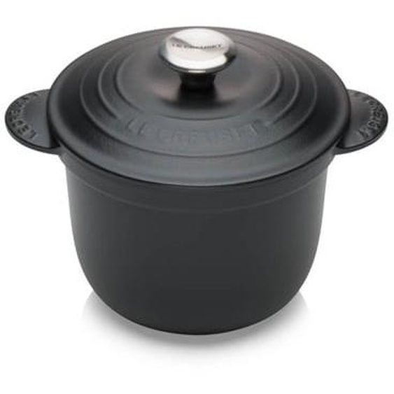Cocotte Every fonte émaillée noir mat Ø18 cm 2L