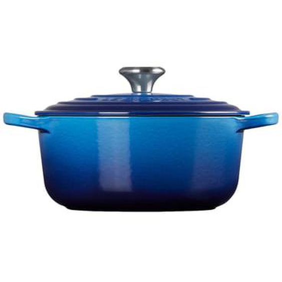 Cocotte Ø20 cm - fonte émaillée - Azur