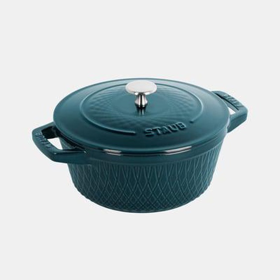 Cocotte - Twister fonte - Bleu La Mer
