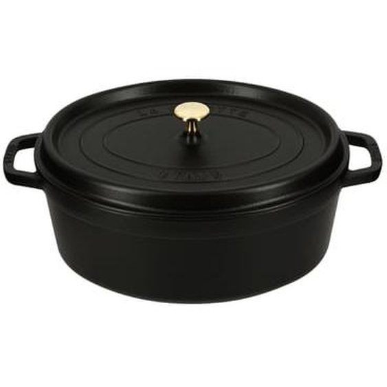 Cocotte ovale en fonte 33 cm
