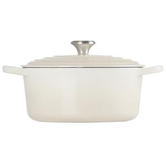 Cocotte ronde - Ø26cm - fonte émaillée - Meringue