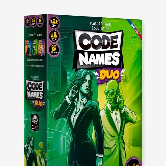 Codenames Duo vert
