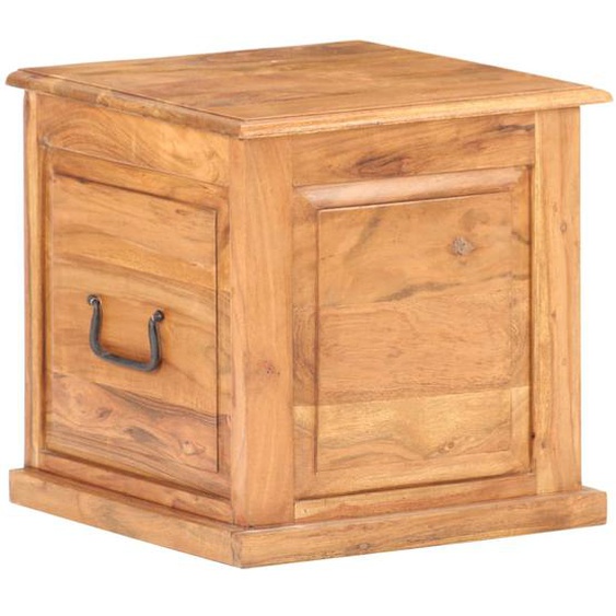 Coffre 40x40x40 cm Bois dacacia solide