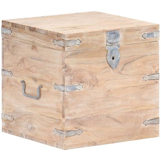 Coffre 40x40x40 cm Bois dacacia solide