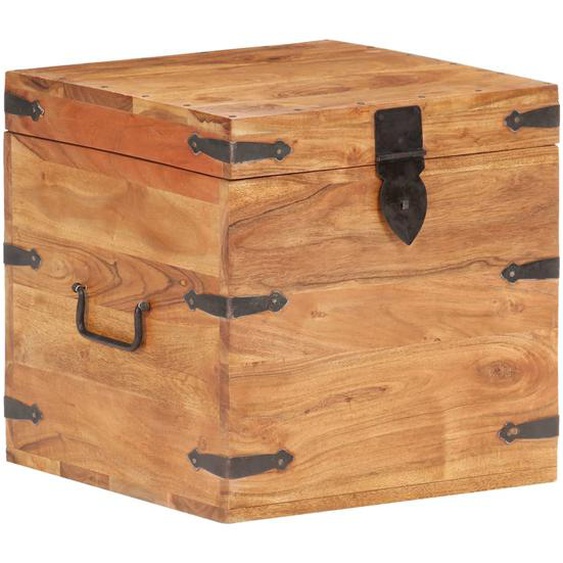 Coffre 40x40x40 cm bois dacacia solide