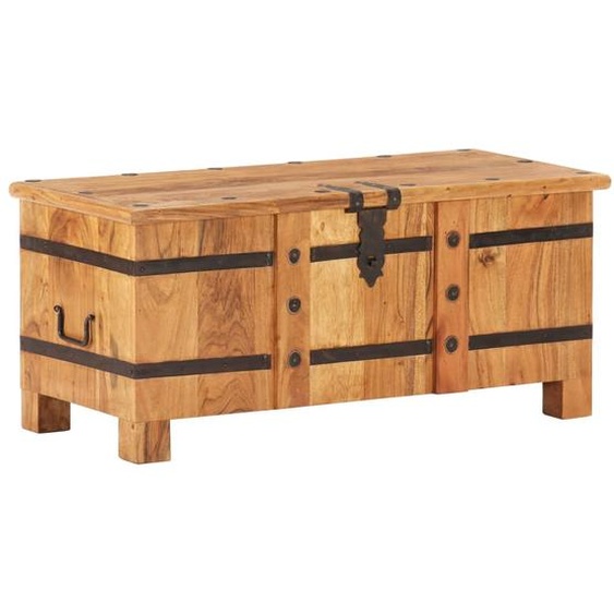 Coffre 90x40x40 cm Bois dacacia solide