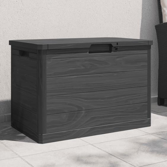 Coffre à coussins Outdoor Anthracite 77,5x44,5x53 cm Polypropylène
