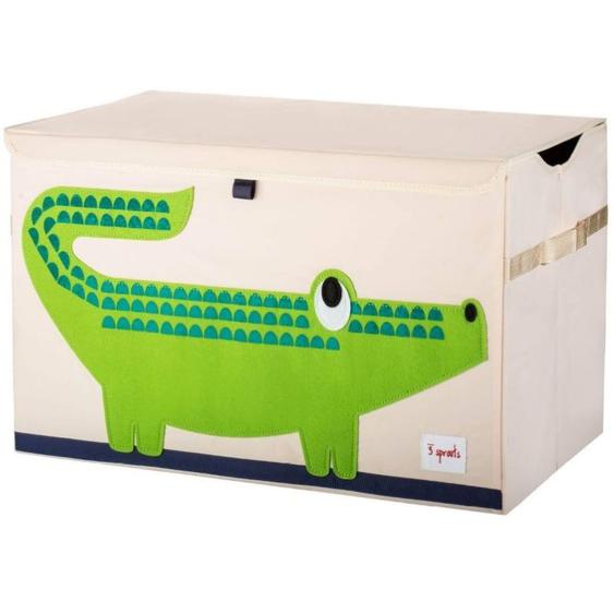 Coffre À Jouets Crocodile Vert