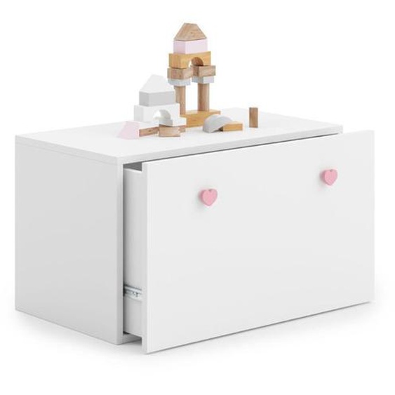 Coffre à jouets Gani rose