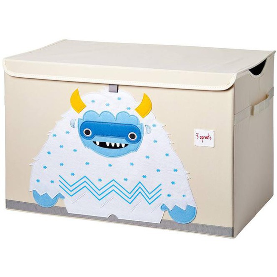Coffre À Jouets Yéti Blanc