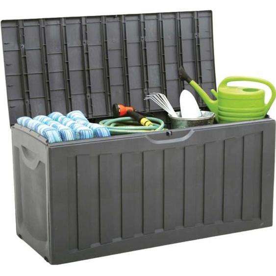 Coffre dextérieur - ORION91 - Magnum - 340 Litres - Résine - Noir - 118x53x57cm
