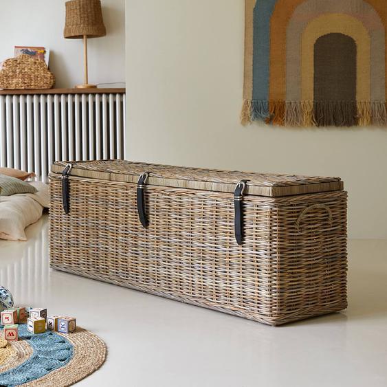 Coffre Enfant En Fibre Naturelle Kubu 150 Naturel