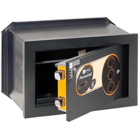 COFFRE-FORT À CLÉ ET COMBINAISON MÉCANIQUE « PERSONAL » MOTTURA 460 (L) x 250 (P) x 360 (H) mm