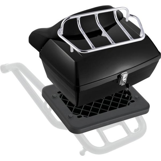 Coffre moto universel Top Case 48L - Sacoche moto étanche - Topbox pour motos