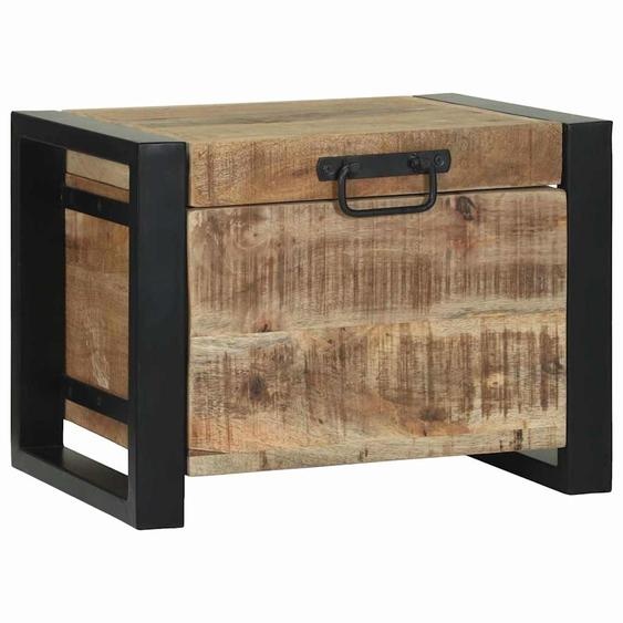 Coffres de rangement 40 x 30 x 30 cm Bois de manguier massif