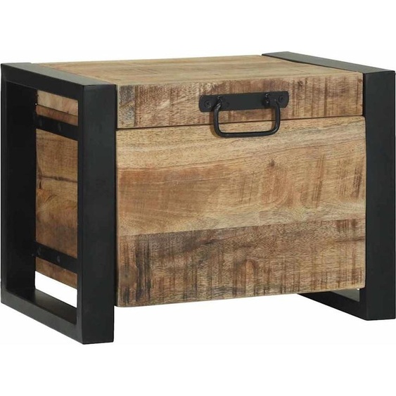 Coffres de rangement 40 x 30 x 30 cm Bois de manguier massif