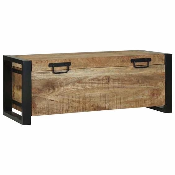 Coffres de rangement 80 x 30 x 30 cm Bois de manguier massif