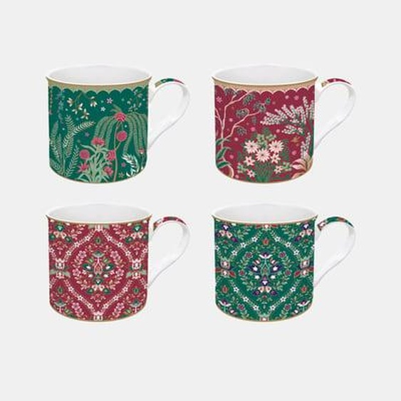 Coffret 4 mugs - 30 cl
