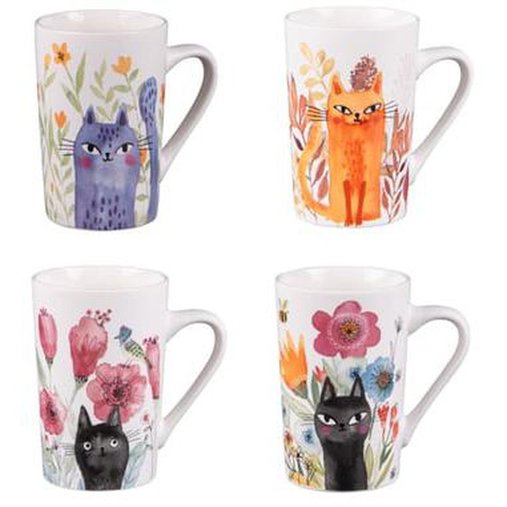 Coffret 4 mugs  cl Savannah