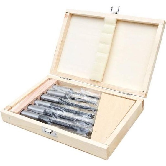 Coffret 6 mèches à mortaise