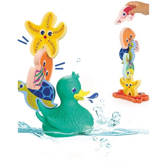 Coffret bains Lucky Duck multicolore