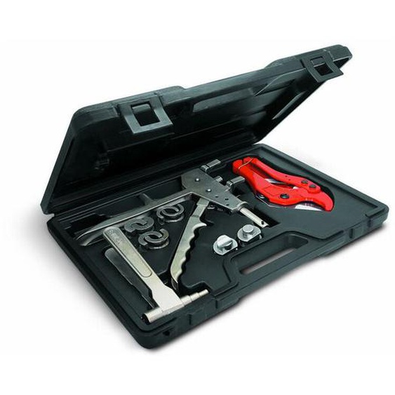 Coffret complet pince pour raccord à glissement sur tube PER pour - Øs 12, 16, 20 mm - 3196-B1