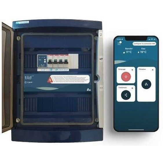 Coffret connecté pour piscine TILD VP - Vigipool