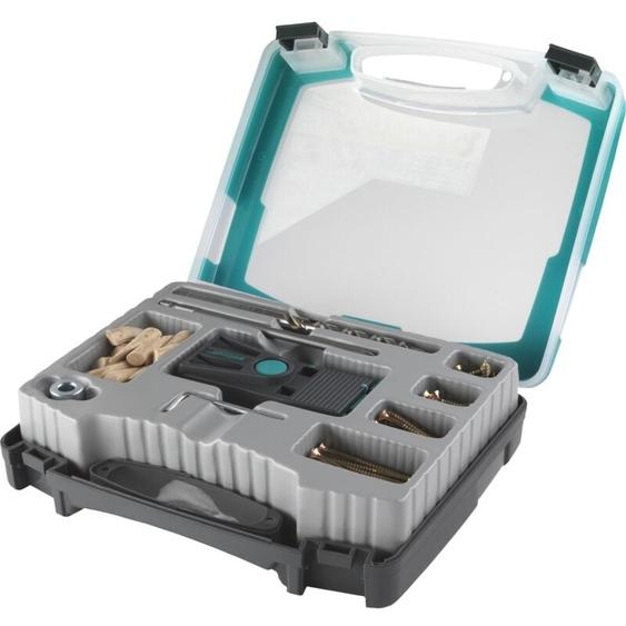 Coffret dAssemblage Invisible Undercover Jig. Tête de vis Pozidriv - Assemblage en angle. en t et à plat - réf. 4642000 - Wolfcraft