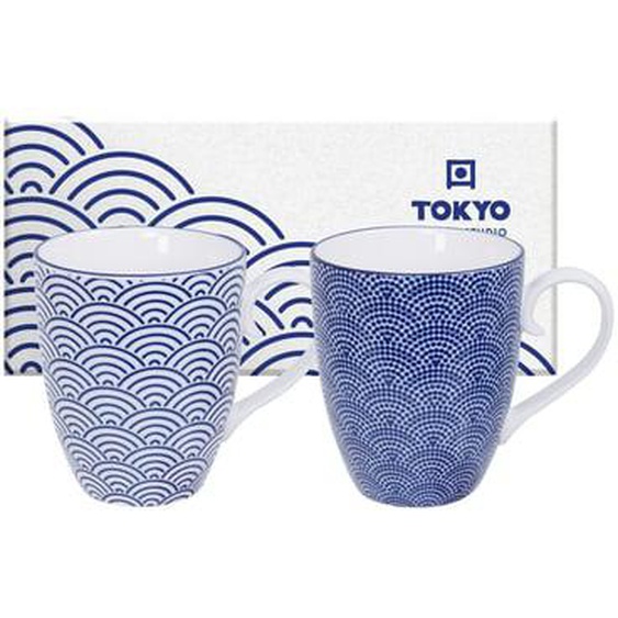 Coffret de 2 mugs Nippon Blue